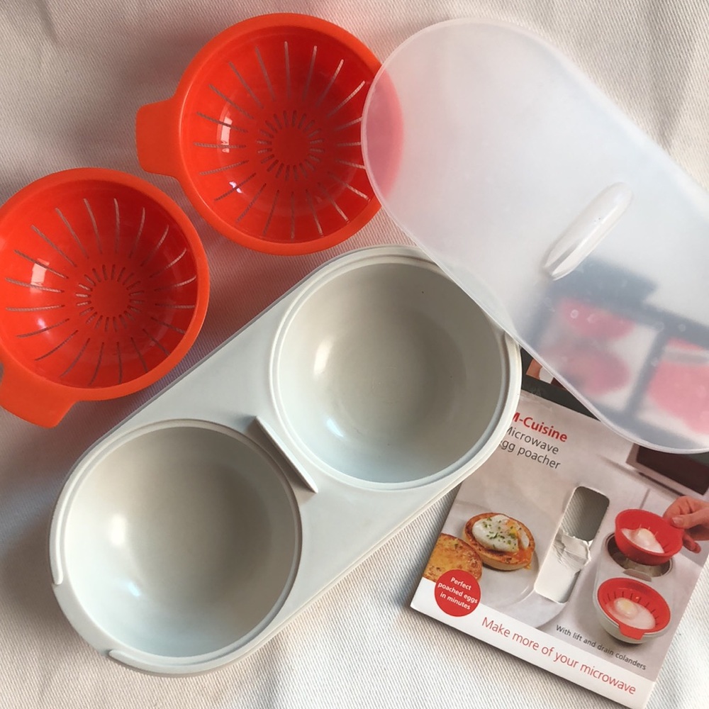 M Cuisine Microwave Egg cooker NWOT